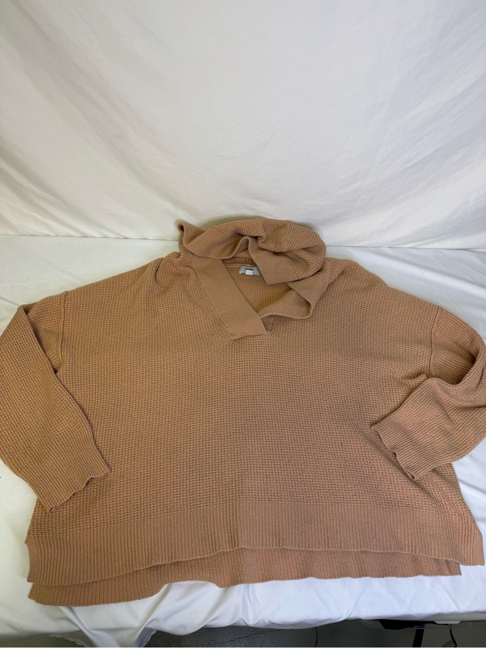 aerie Relaxed hooded Sweater in Light Brown